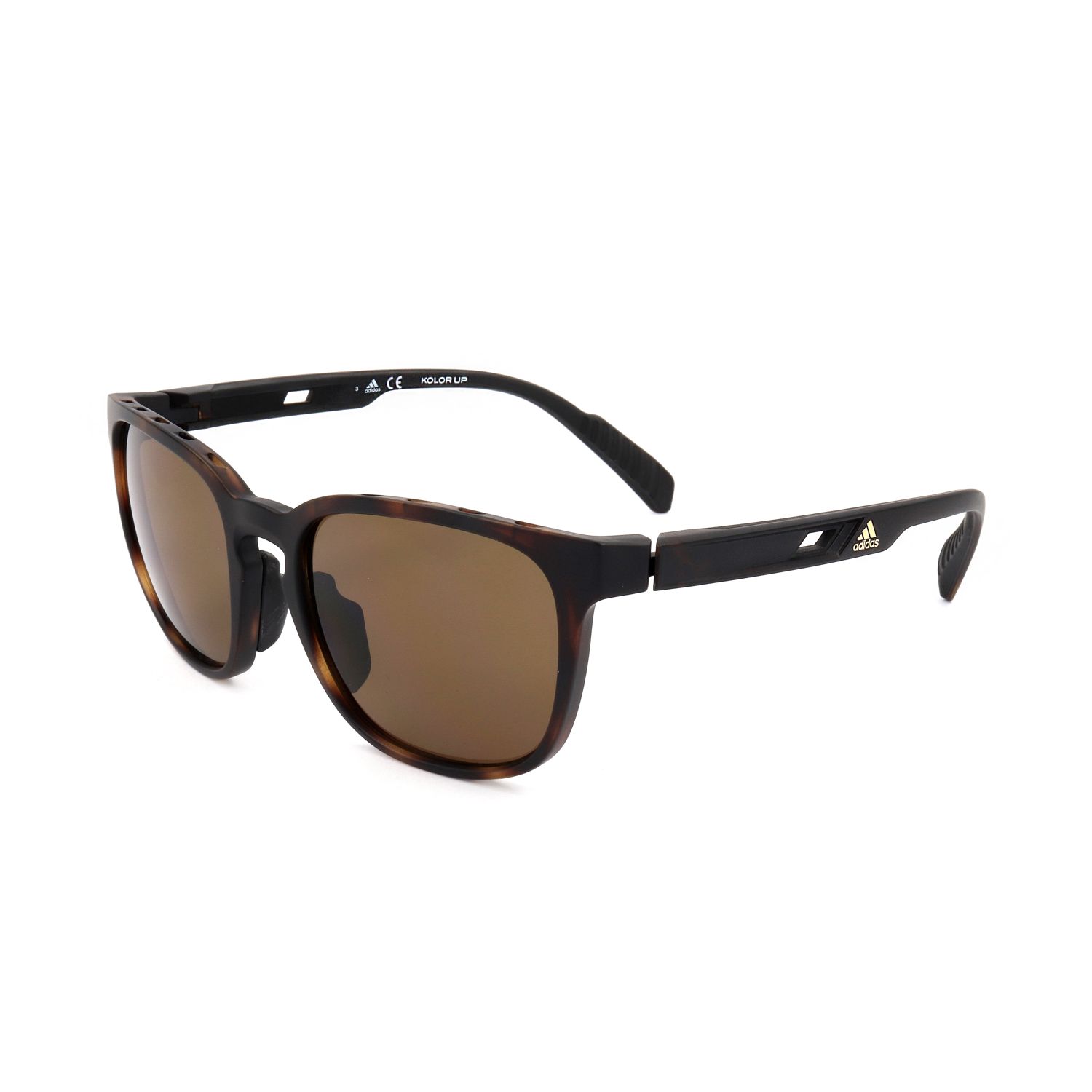 Adidas occhiali da sole unisex SP0033 mottled dark brown
