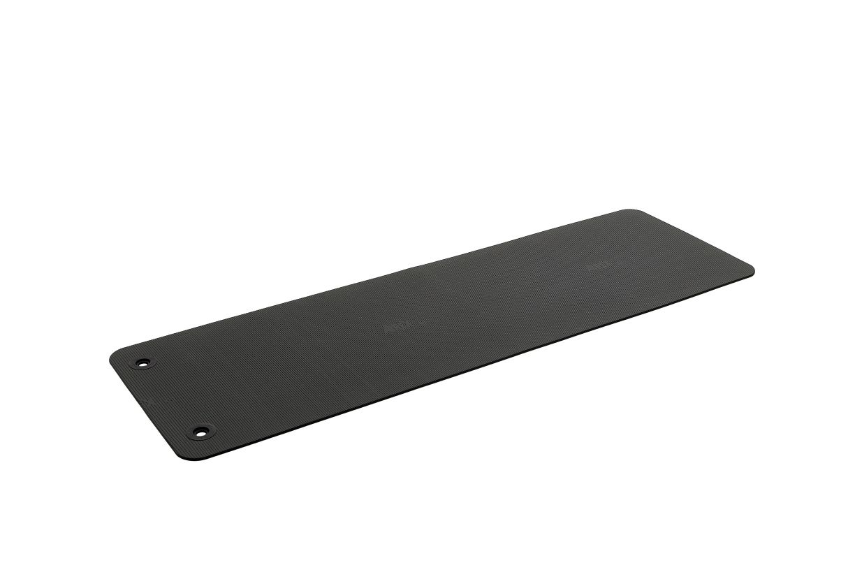 AIREX® Pilates & Yogamatte 190, Anthrazit, mit Ösen