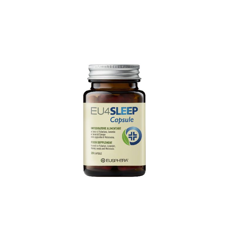 Integratore a base di Valeriana e Melatonina per migliorare il sonno e dormire - Eusphera EU4SLEEP