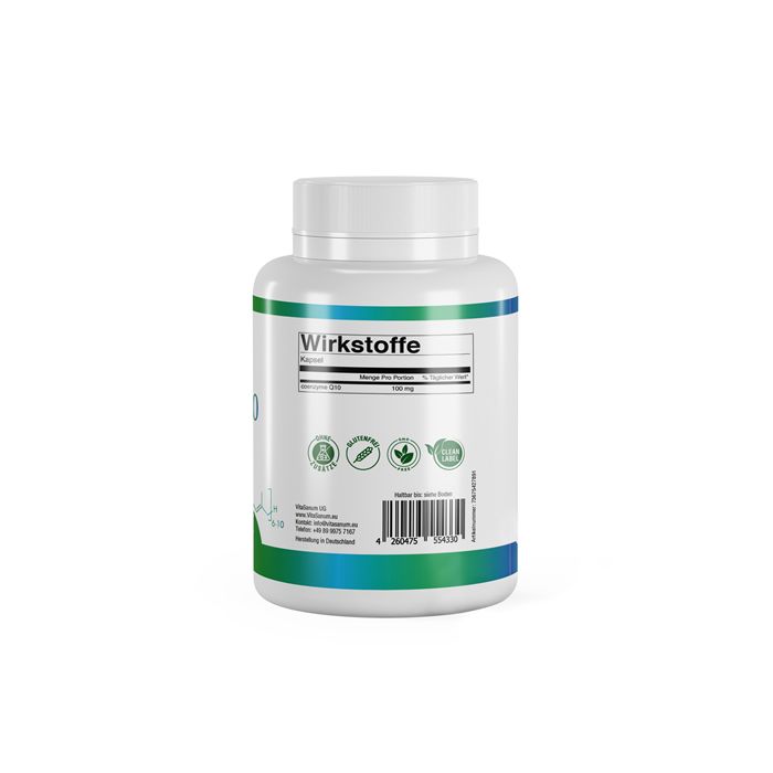 VitaSanum® - Ubiquinon Q10 (Coenzym Q10) 120 St Kapseln