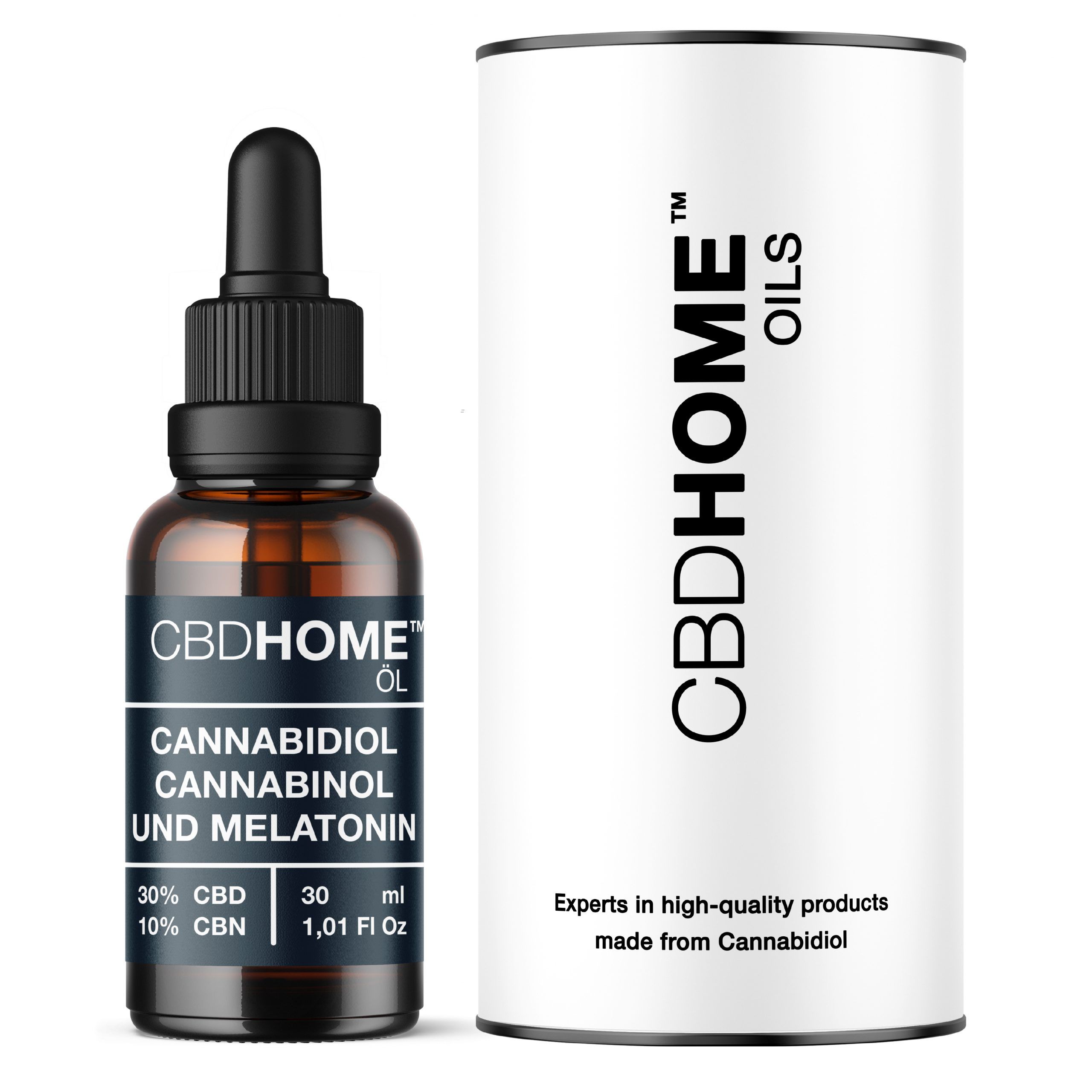 CBD Home – CBD-Öl mit CBN und Melatonin 30 % & 10 ml Öl