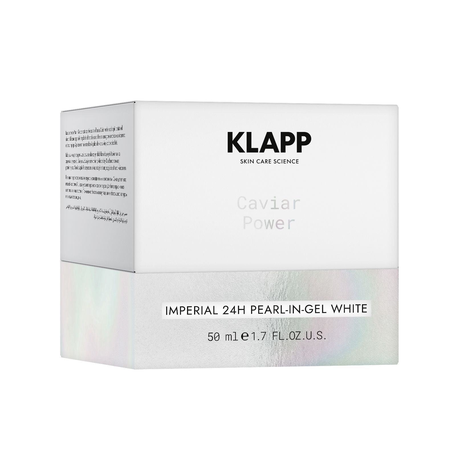 Klapp, Caviar Power Imperial 24H Pearl-in-Gel White