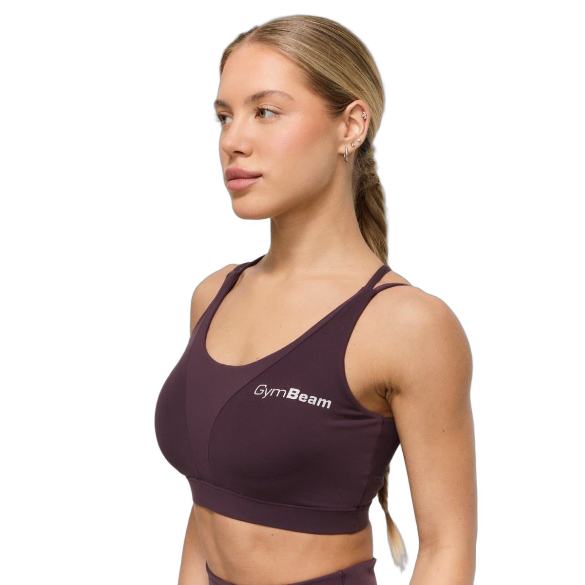 GymBeam Sport-BH Damen mit gekreuzten Trägern BEAT Berrywood