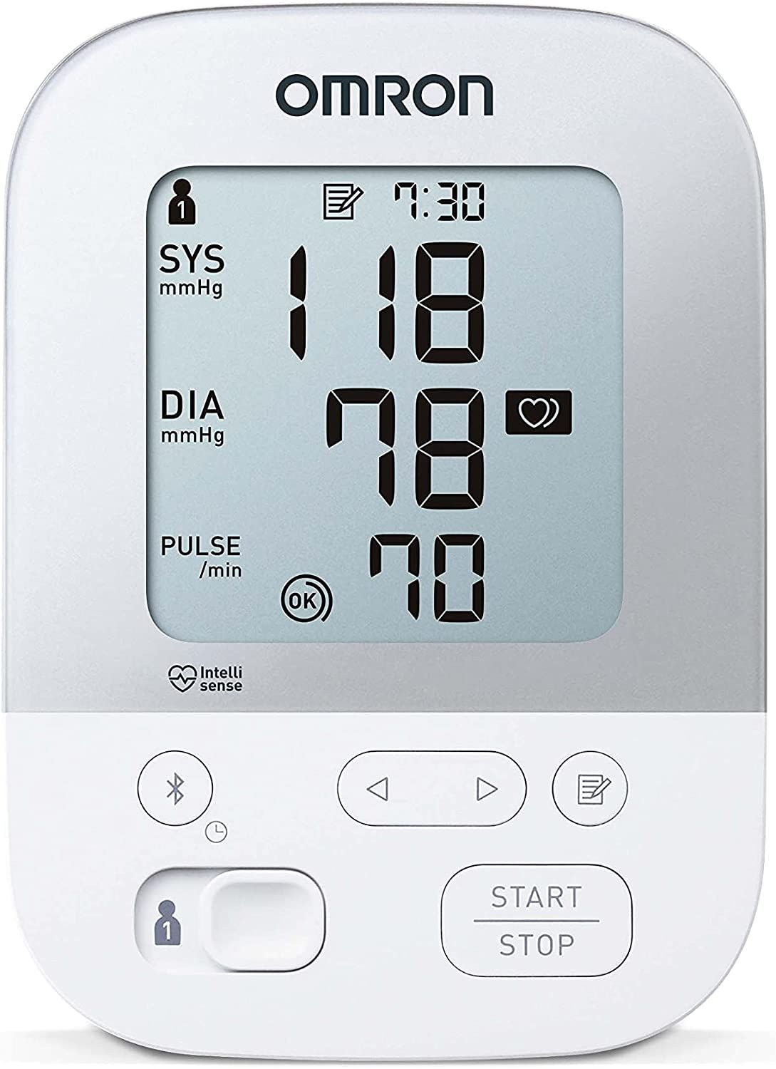 OMRON Smart Automatisches Blutdruckmessgerät Oberarm, klinisch validiert