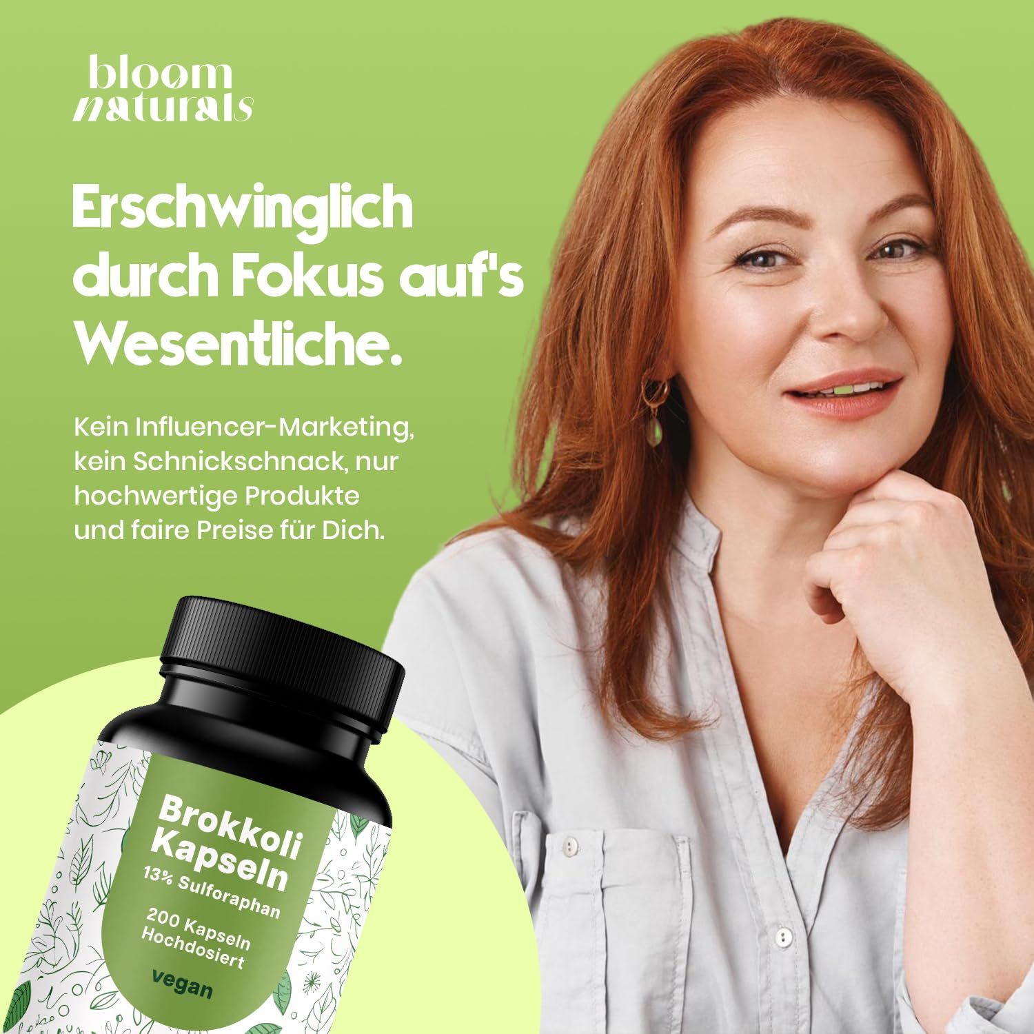 Bloom Naturals Brokkoli Kapseln
