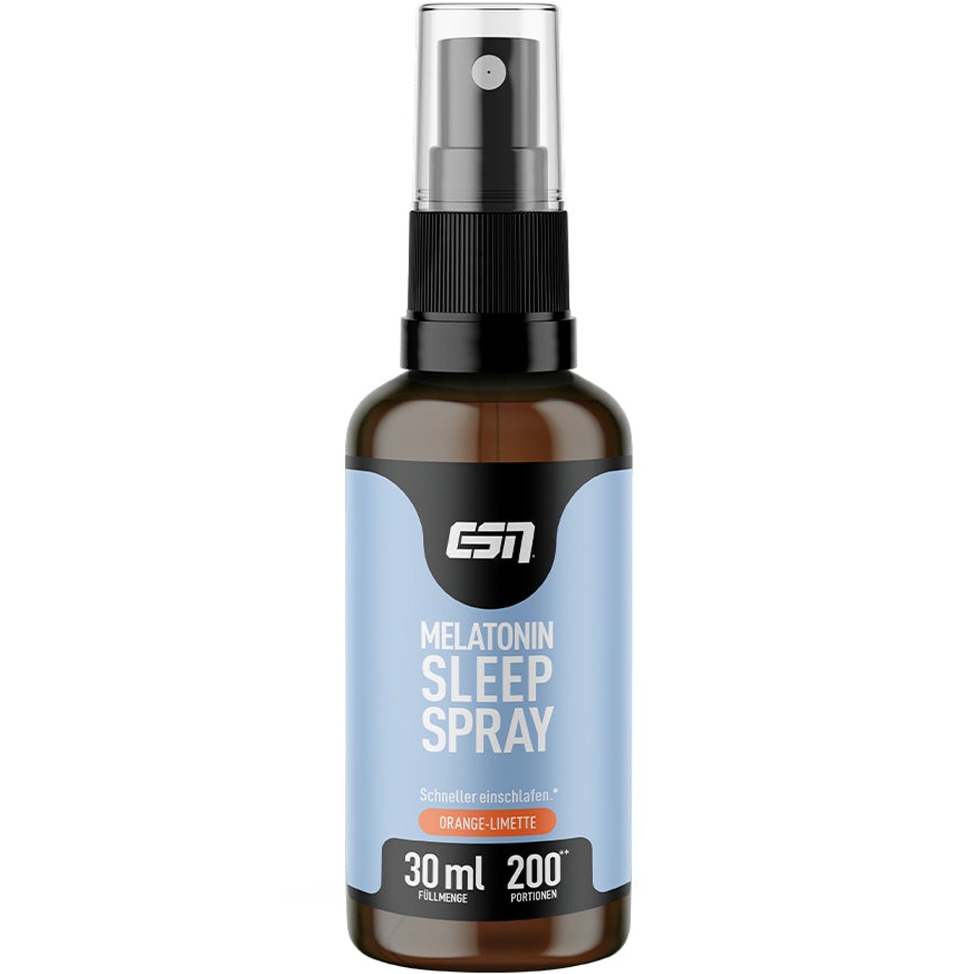 Melatonin Sleep Spray - mit 200 Sprühstößen reicht für mehr als 6 Monate - Geschmack: Limette-Orange