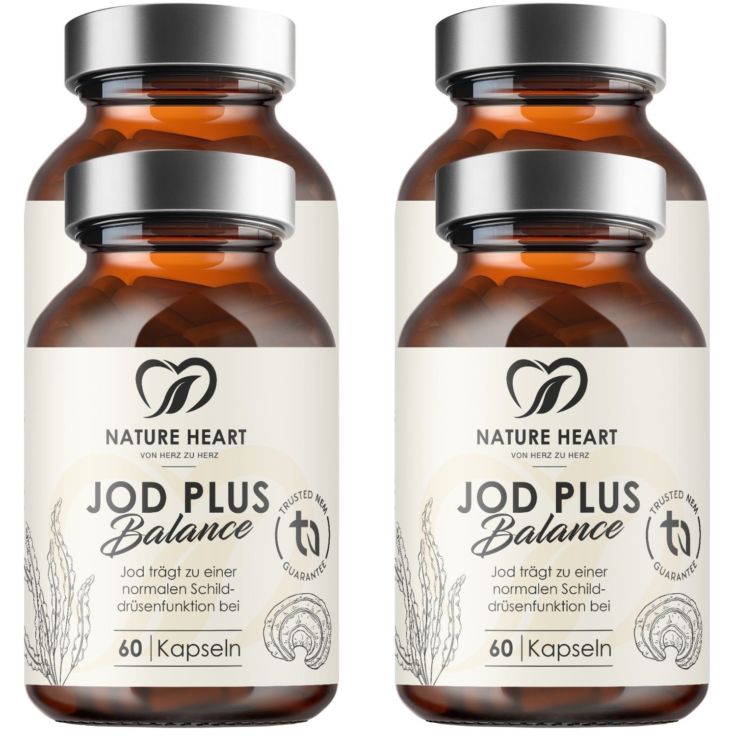 Nature Heart Jod Plus Balance 4x60 St Kapseln