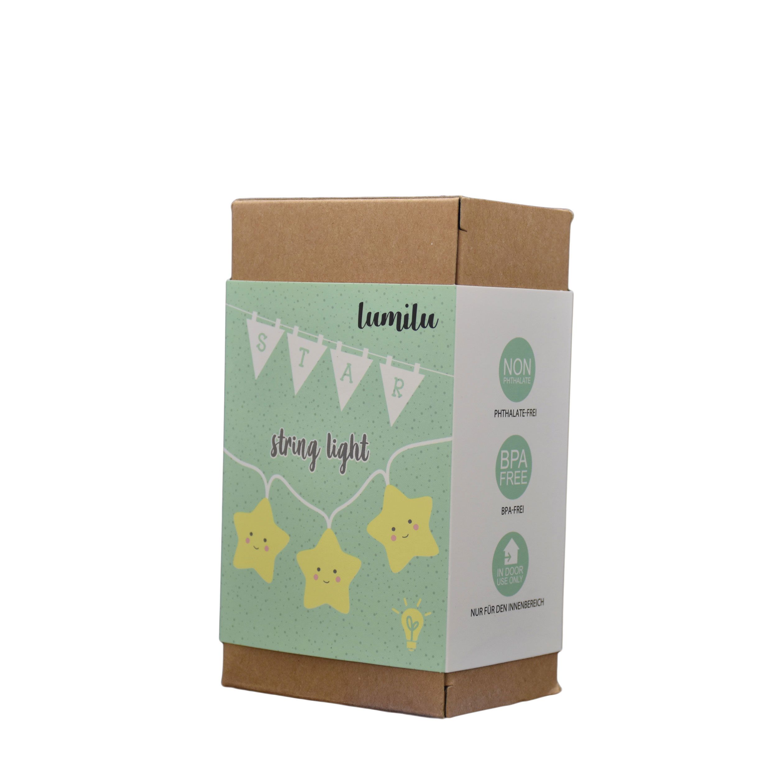 reer lumilu String Light Stern, Nachtlicht, LED, Timer