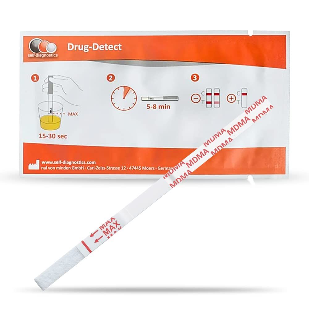 self-diagnostics Ecstasy (MDMA) 500 ng/ml Drogenschnelltest