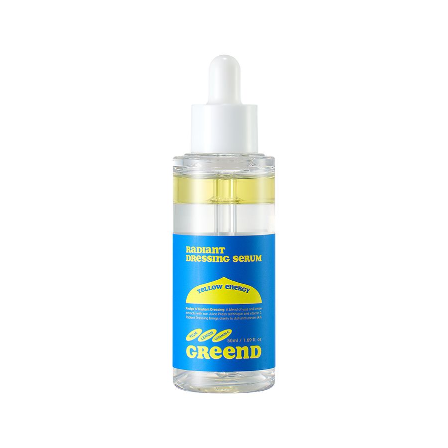 GreenD Radiant Dressing Serum – Aufhellendes 2-Phasen-Serum mit Yuja, Zitrone & Vitamin C 50 ml