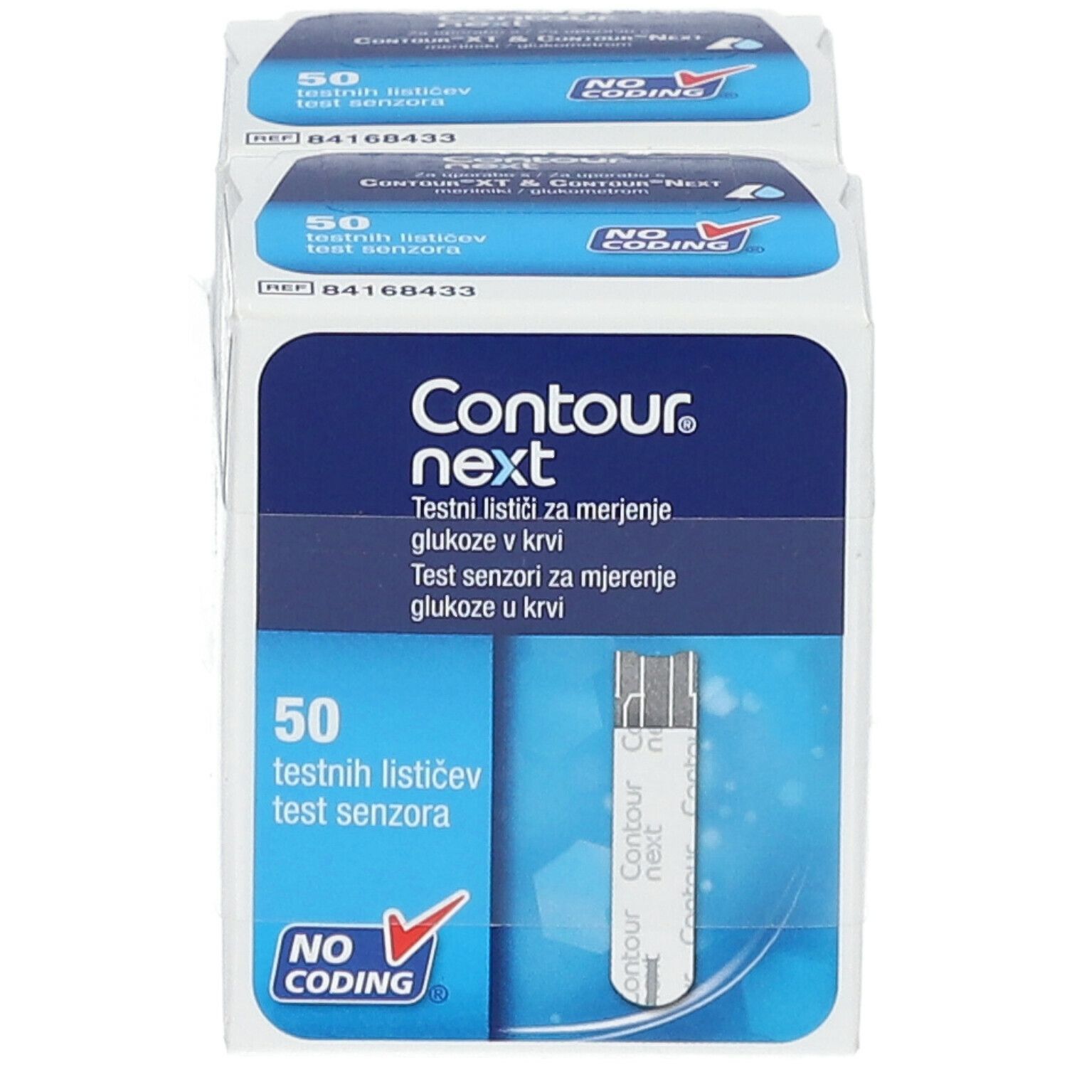 CONTOUR next Sensoren Teststreifen