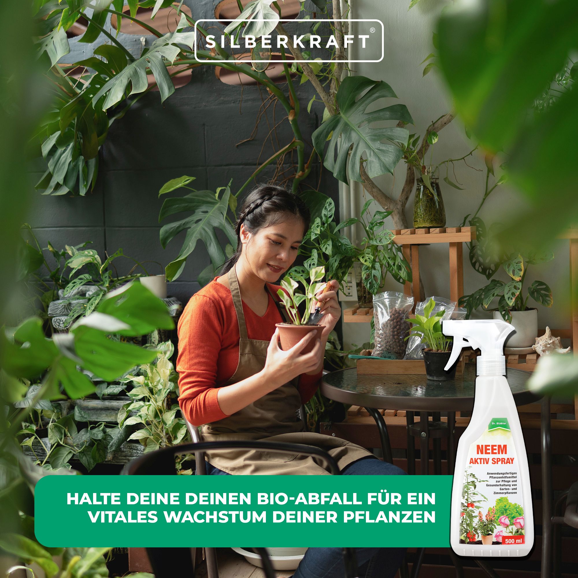 SILBERKRAFT Neem Aktiv Spray