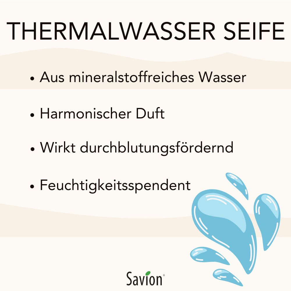 Savion Thermalwasser Körper- und Haarseifen 2er Set