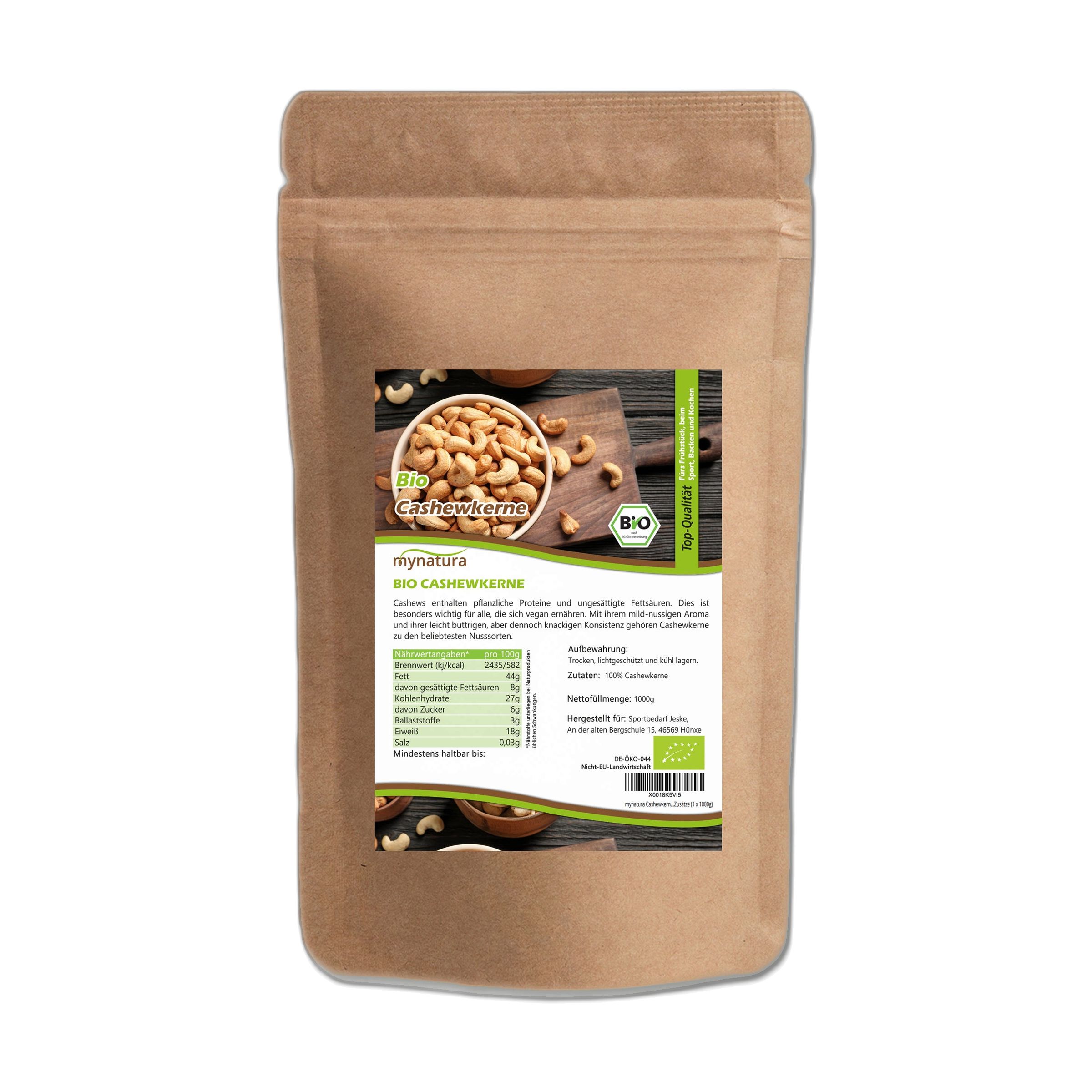 Mynatura Bio Cashewkerne 2000 g Kerne