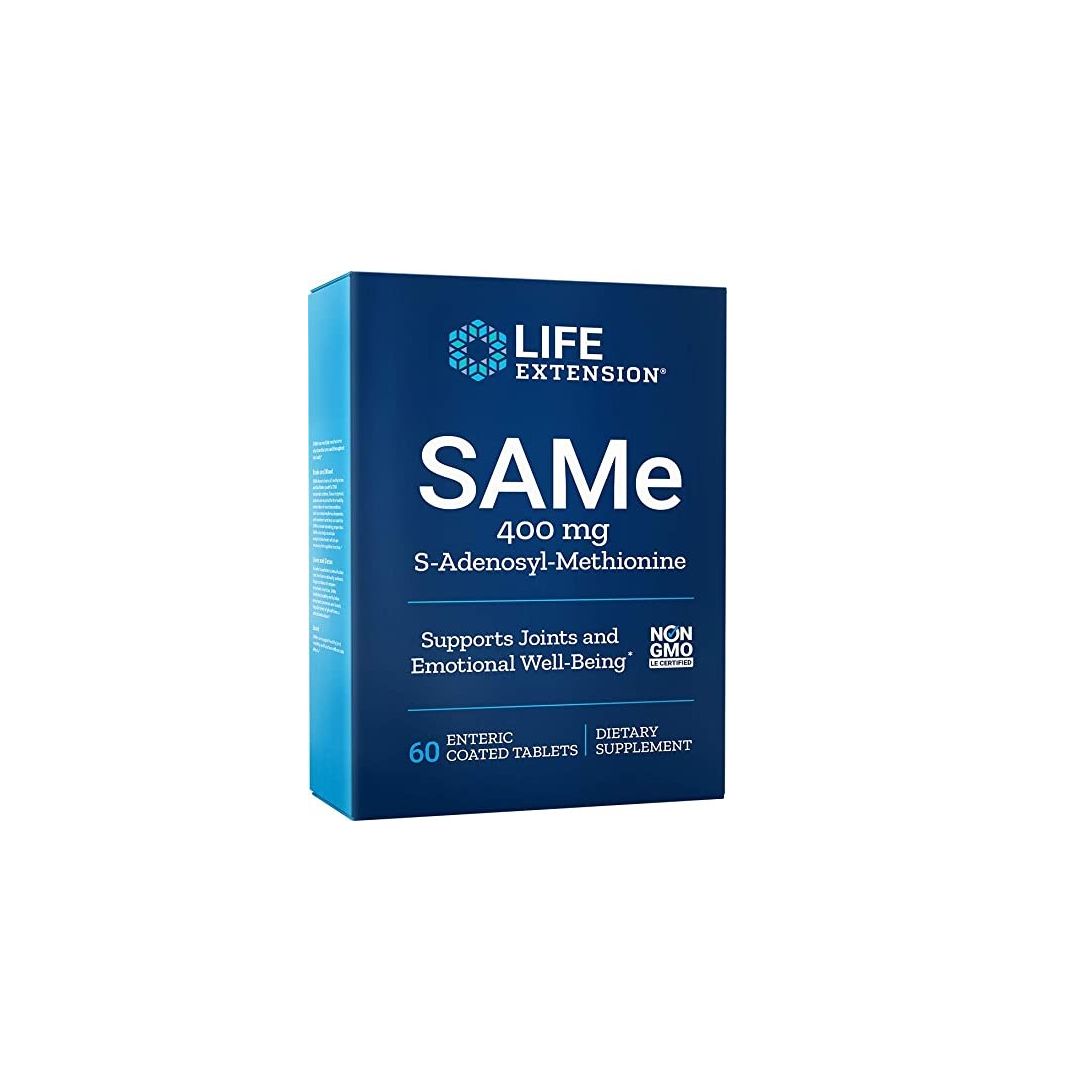 Life Extension SAMe S-Adenosylmethionin 400 mg 60 St