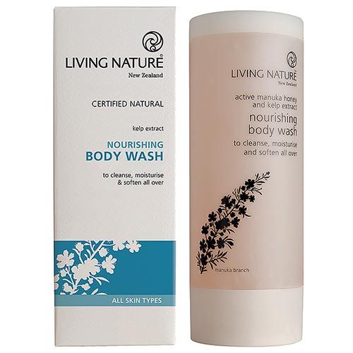 Living Nature Nourishing Body Wash (Manuka) nährendes Duschgel