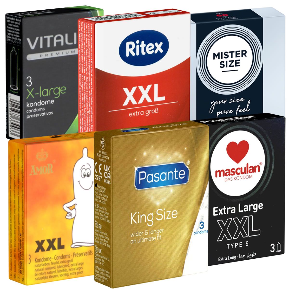 Kondomotheke® B6 Special XXL SIXPACK