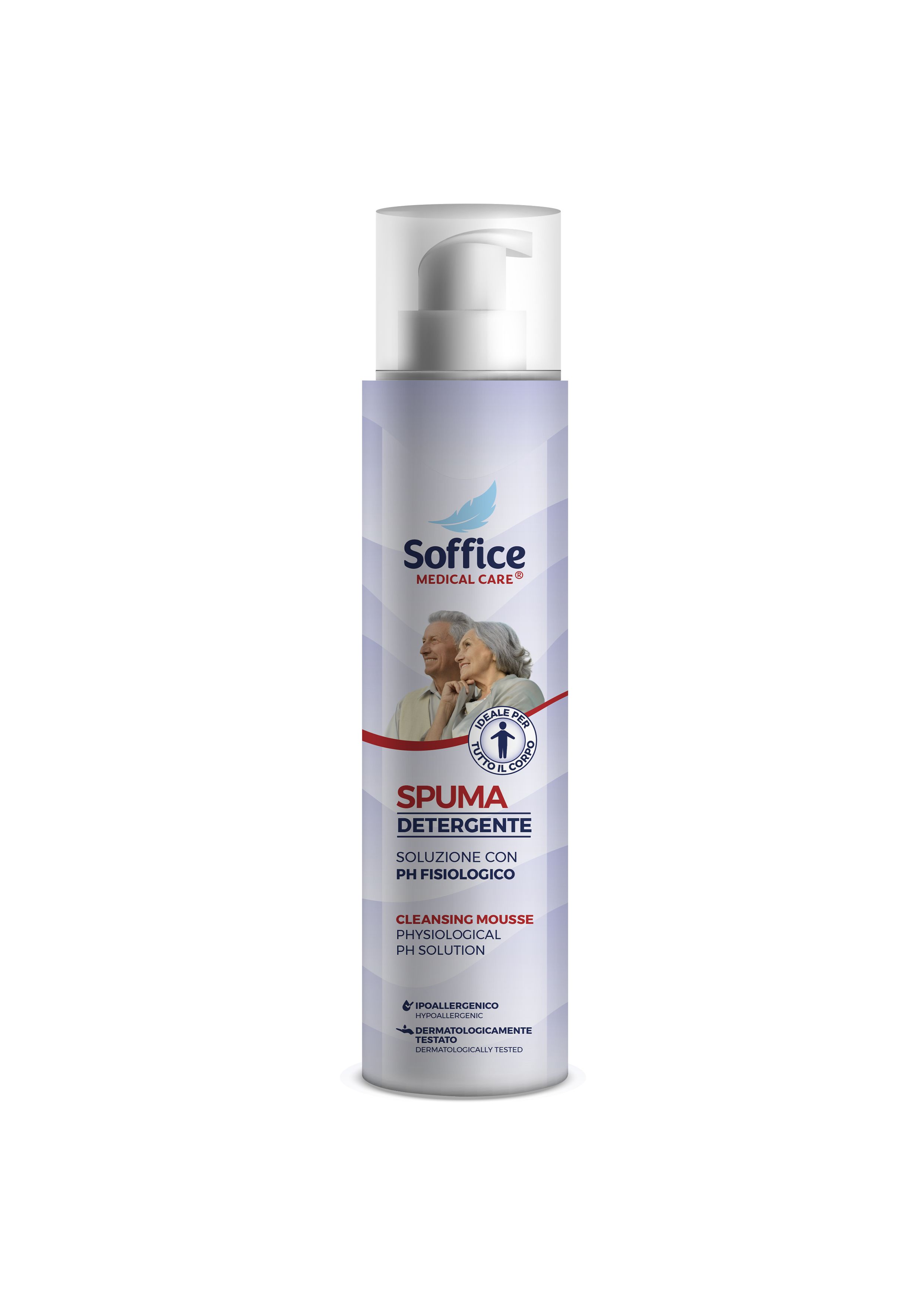 Soffice Baby Mousse Corpo pH Fisiologico 6 x 200 ml
