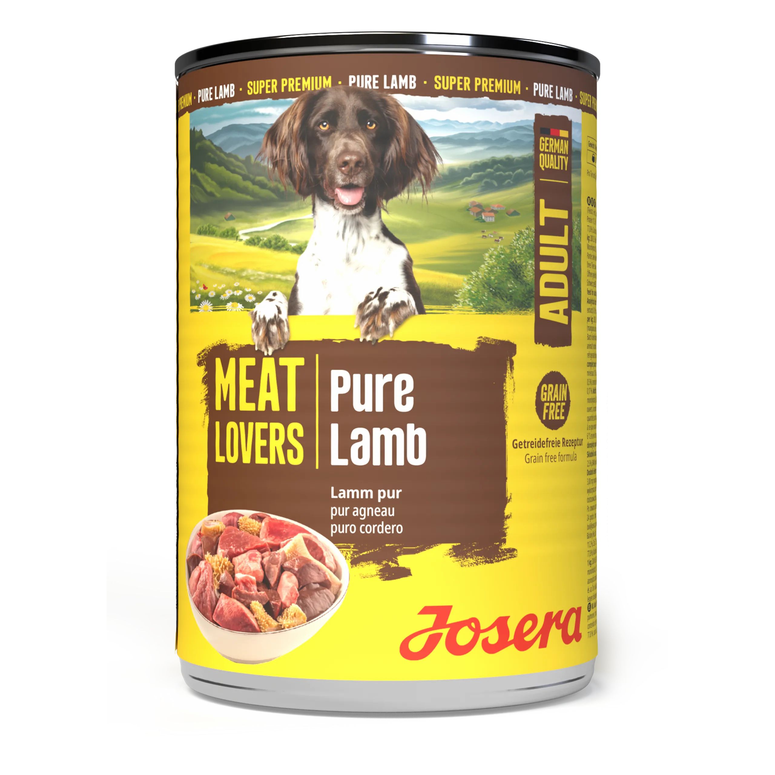 Josera Meat Lovers Adult Pure Lamb 6x400 g Futter
