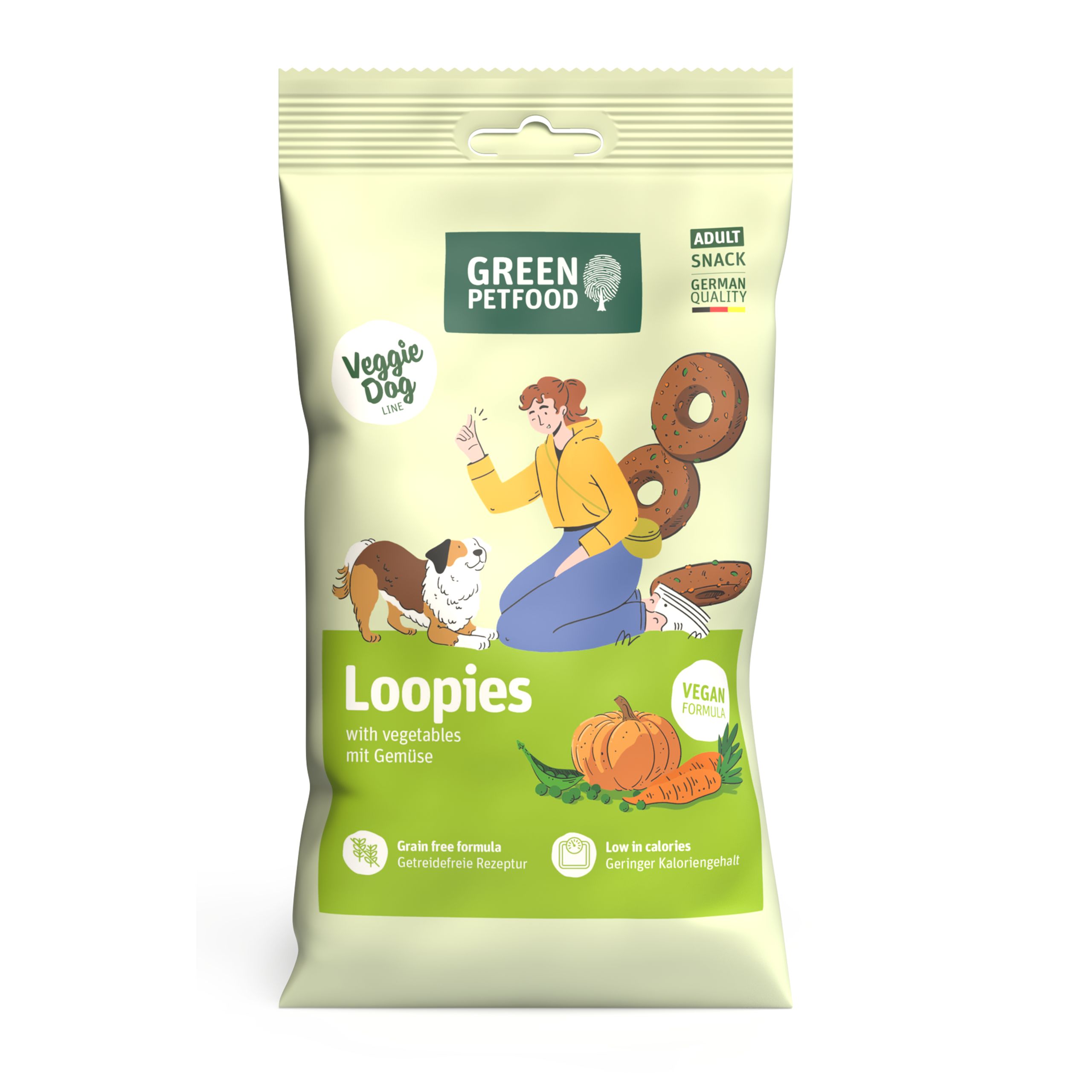 GPF Dog Loopies with Vegetables