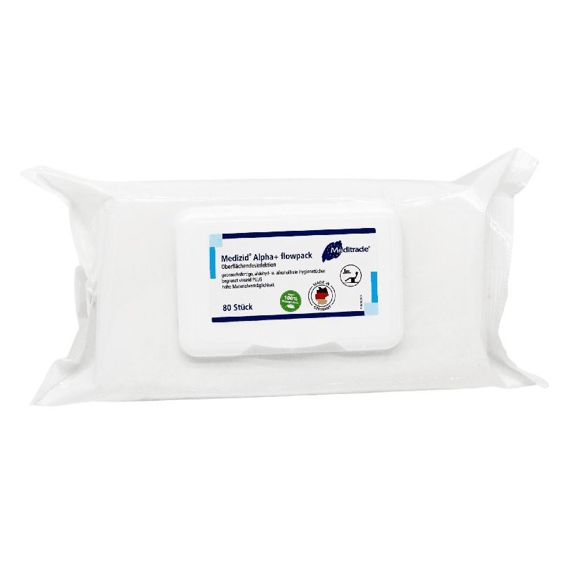 Meditrade Medizid® Alpha+ Flowpack Flächendesinfektion 80 St Desinfektionslösung