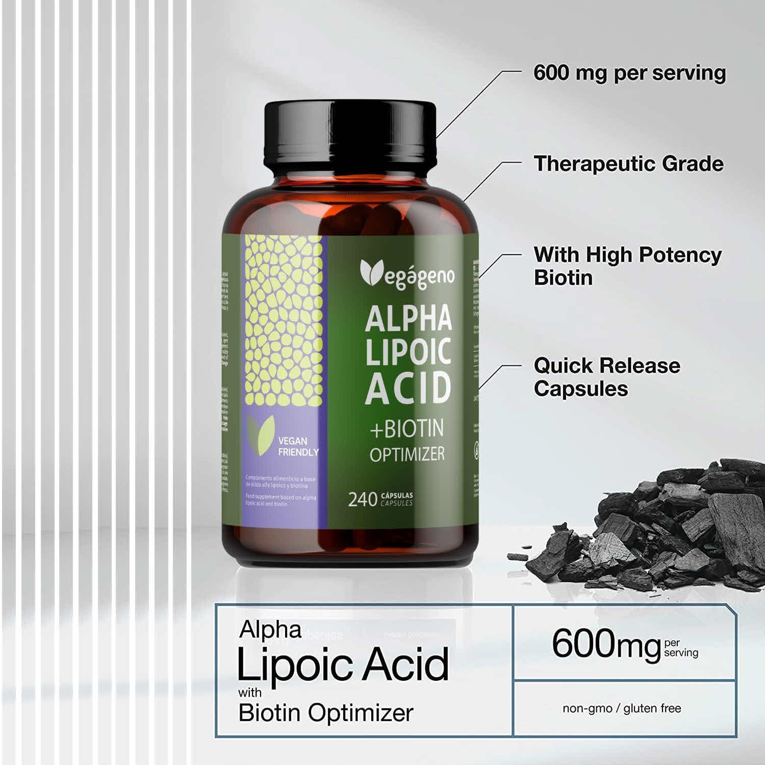 VEGÁGENO Alpha-Liponsäure + Biotin