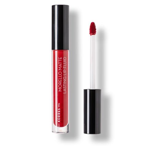 Korres Morello Matte Lasting Lip Fluid Damask Rose 3,4 ml Lippenstift