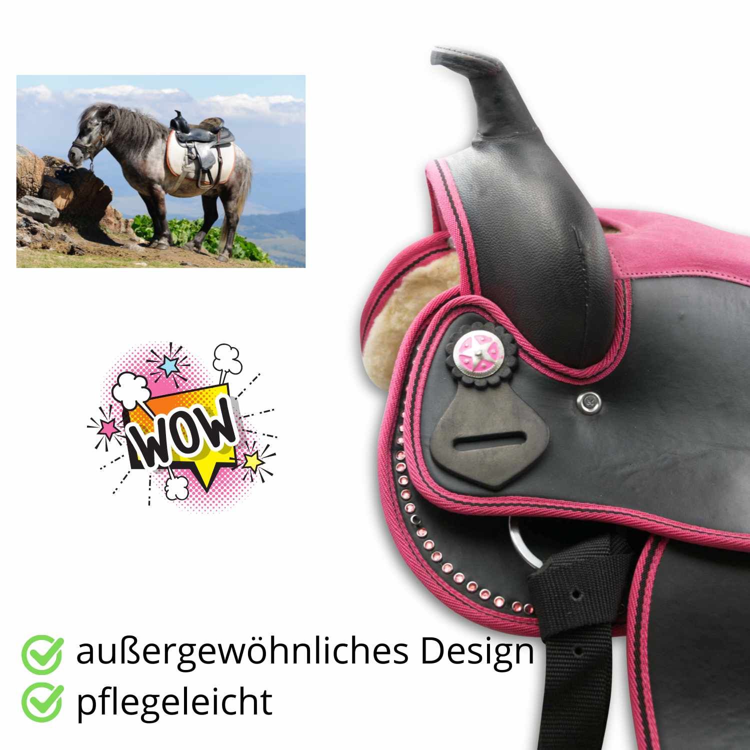 AMKA Pony/Shetty Westernsattel PEDRO