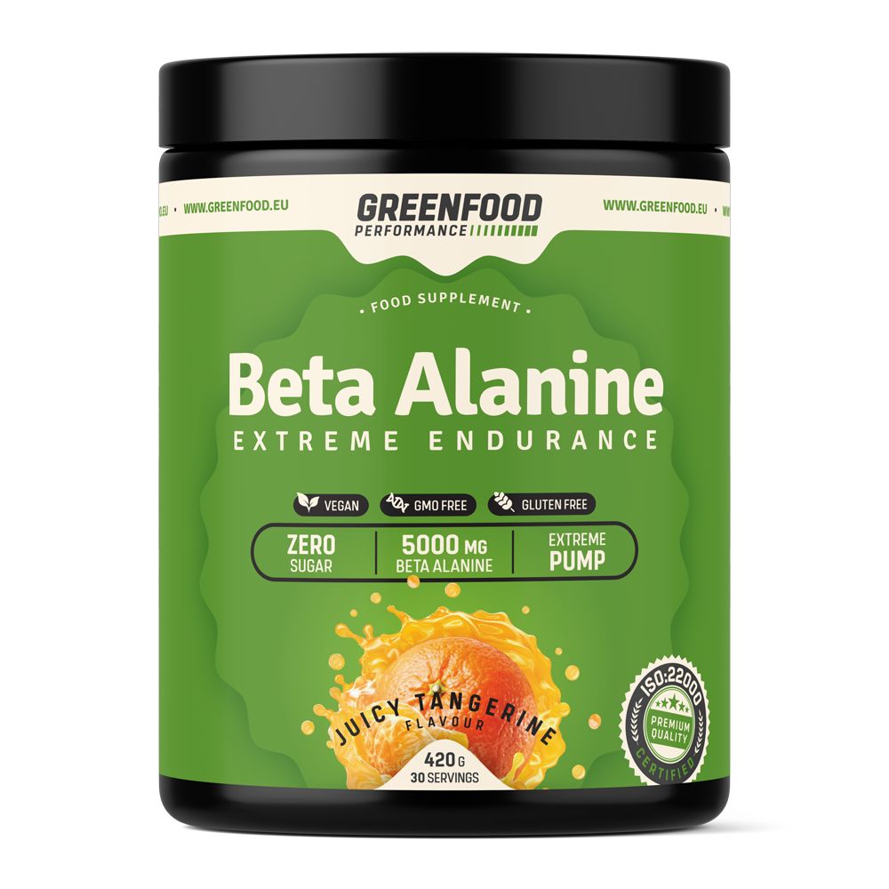 GreenFood Nutrition Performance  Beta Alanin Juicy Tangerine