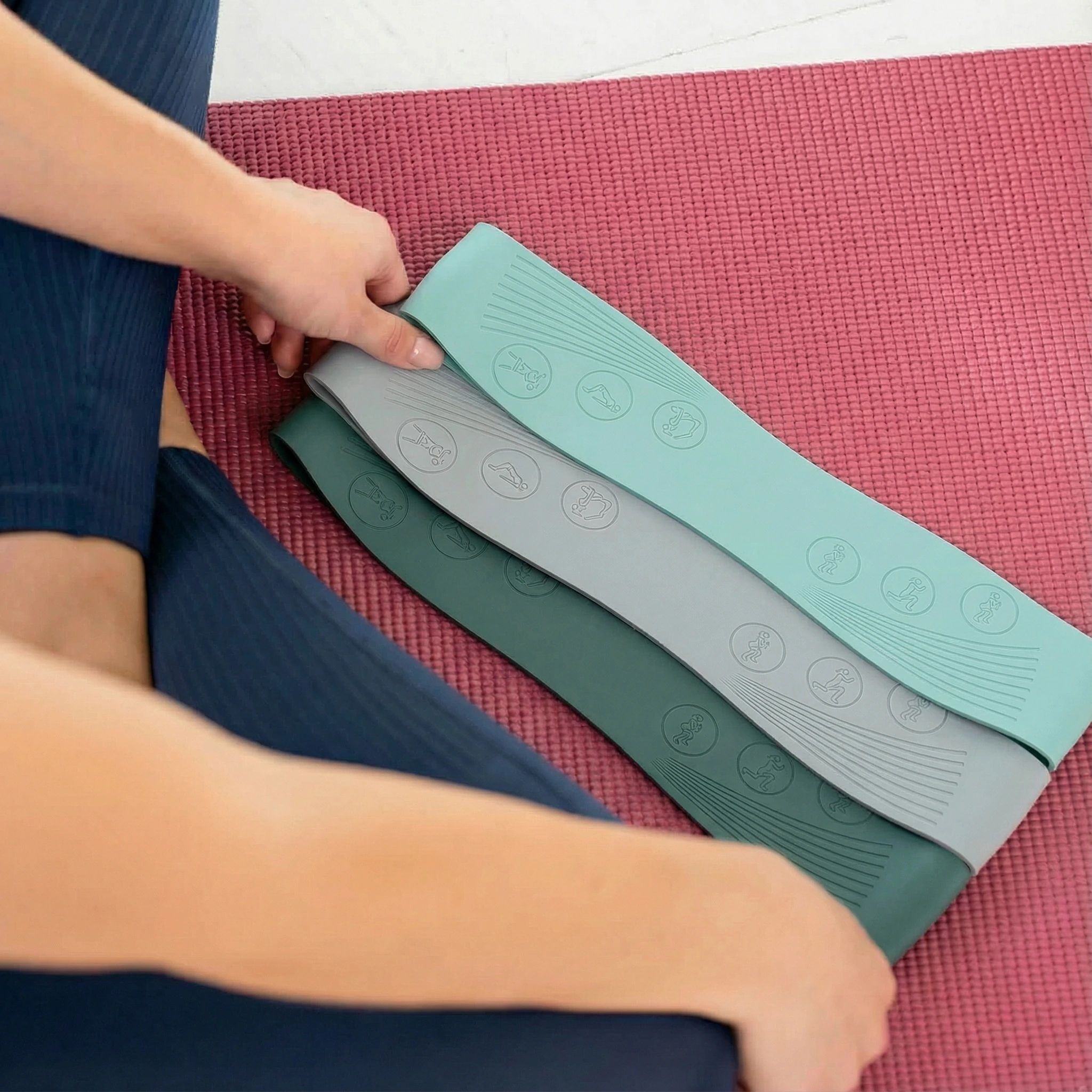 NEOLYMP Pilates Fitnessbänder