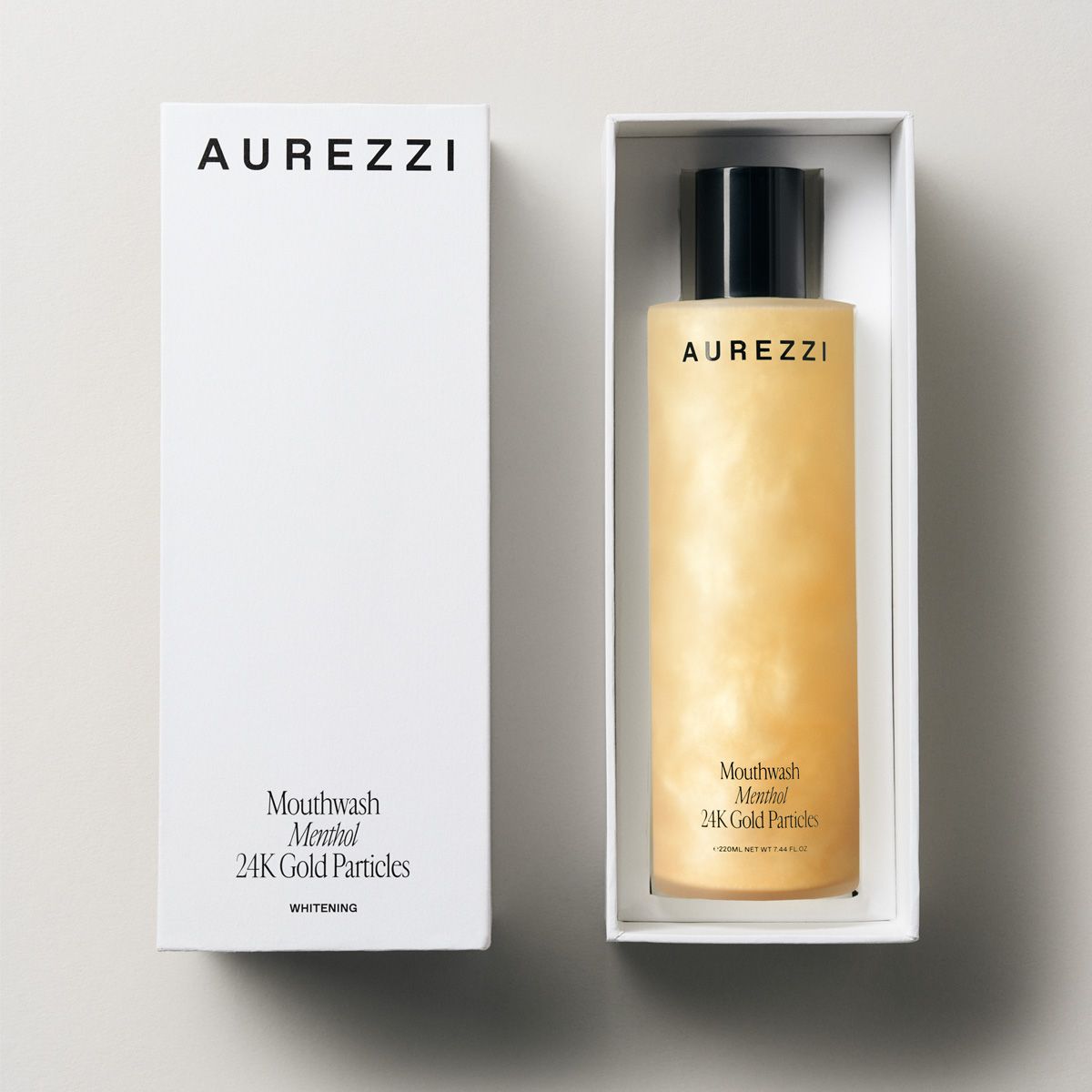 Aurezzi Mouthwash 24k Gold - Menthol