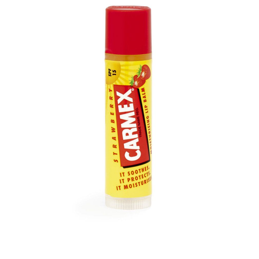 Carmex Erdbeere Feuchtigkeitsspendender Lippenbalsam Spf15