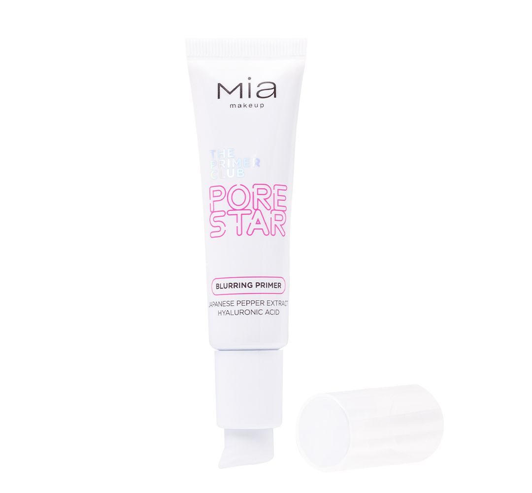 Mia Makeup - Pore Star Primer levigante, minimizza pori e imperfezioni. Ideale come base trucco
