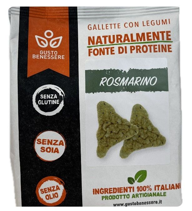 SNACK di legumi italiani ROSMARINO - Gusto Benessere
