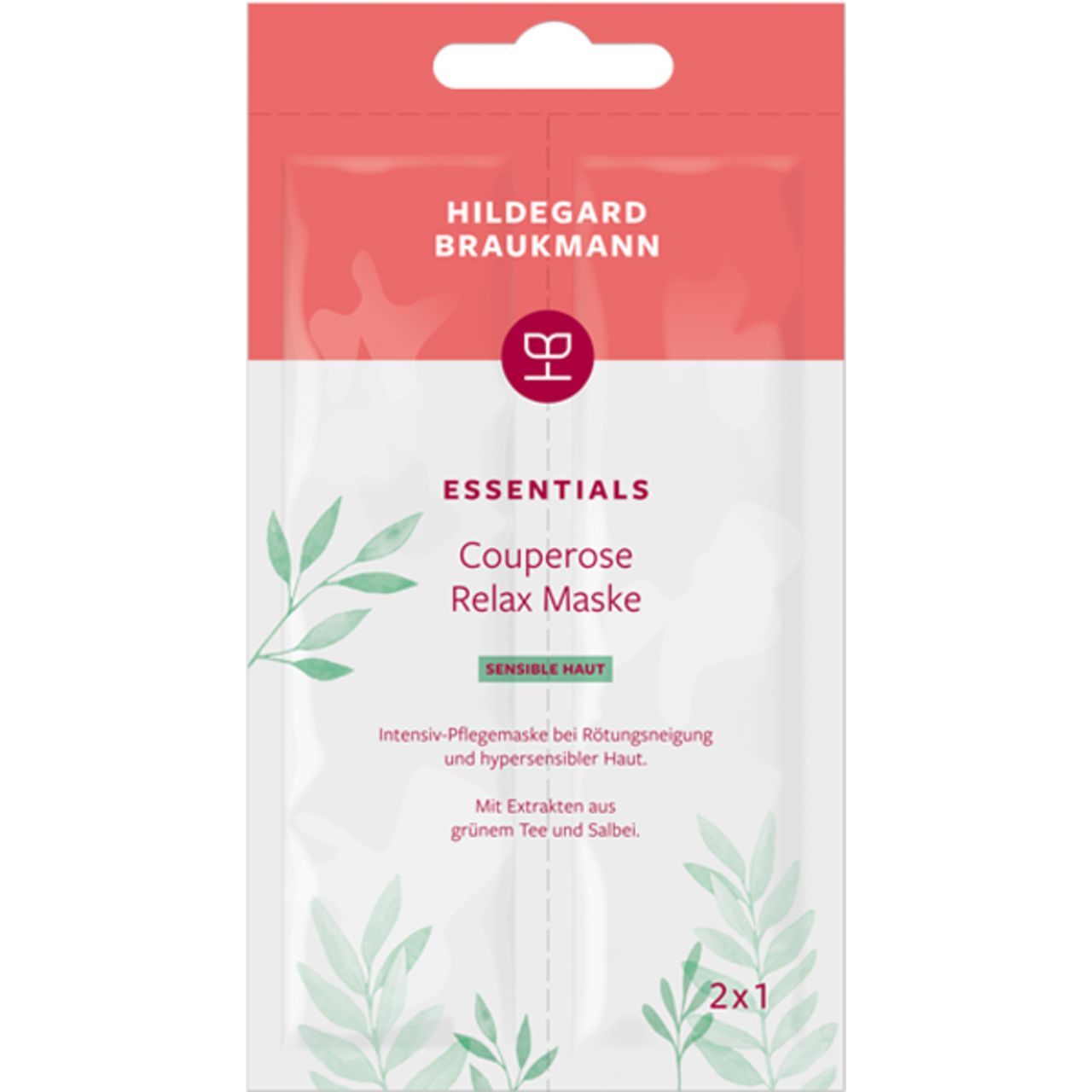 Hildegard Braukmann, Essentials Couperose Relax Maske
