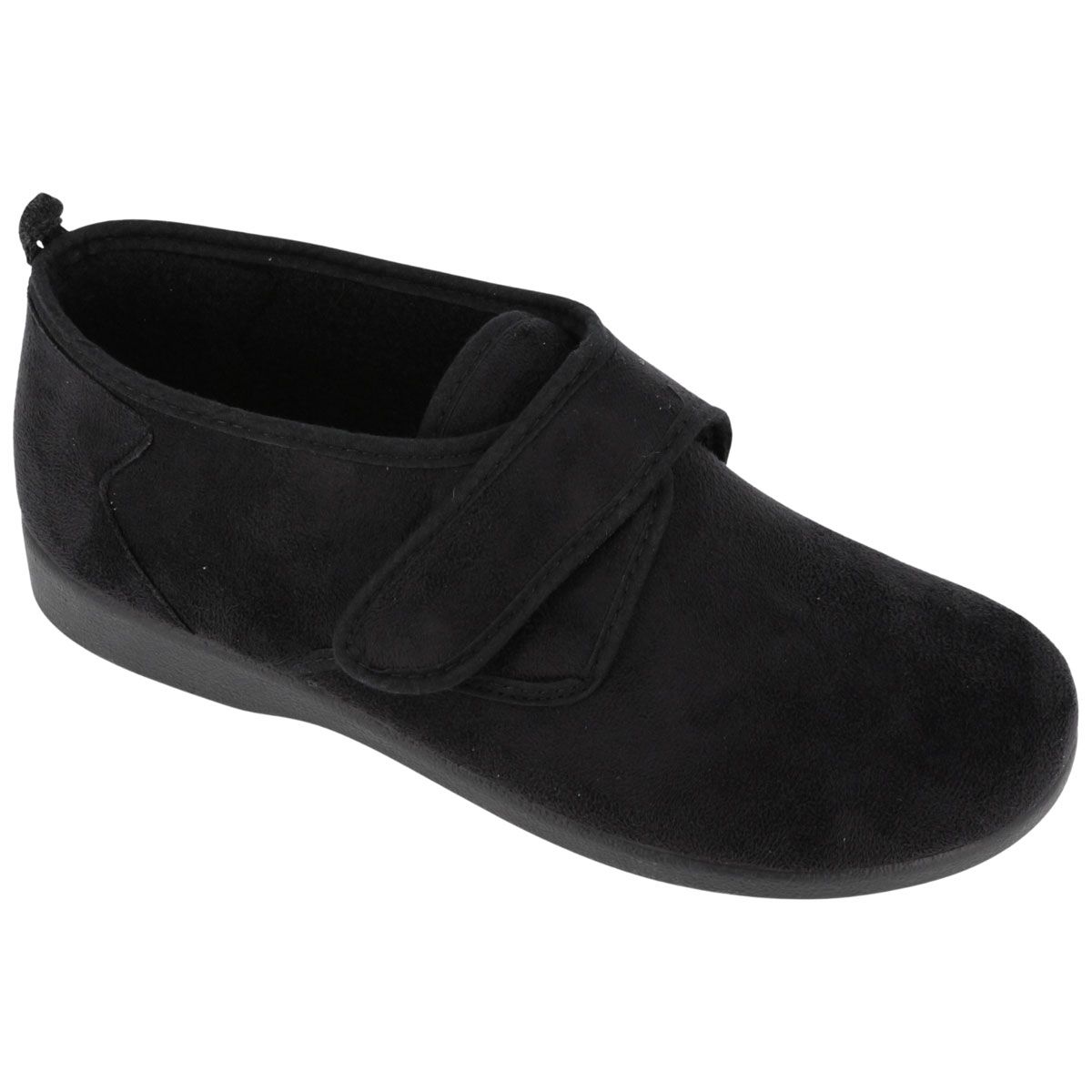 Hergos H034 - Scarpa ampia calzata in morbido e caldo tessuto Velour elasticizzato e antibatterico