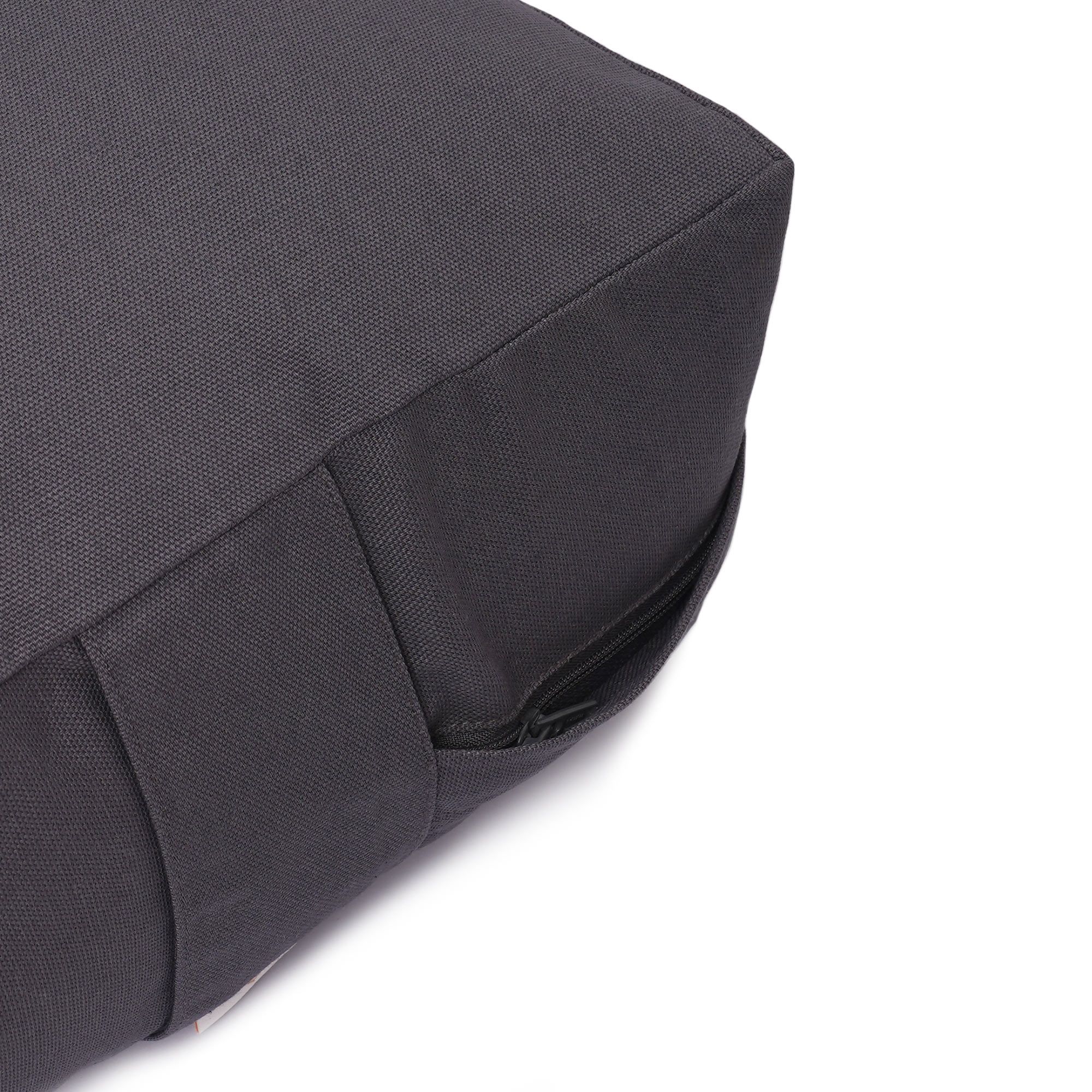 yogabox VIPASSANA Kissen XL - grau - 45 x 33 x 13,0 cm