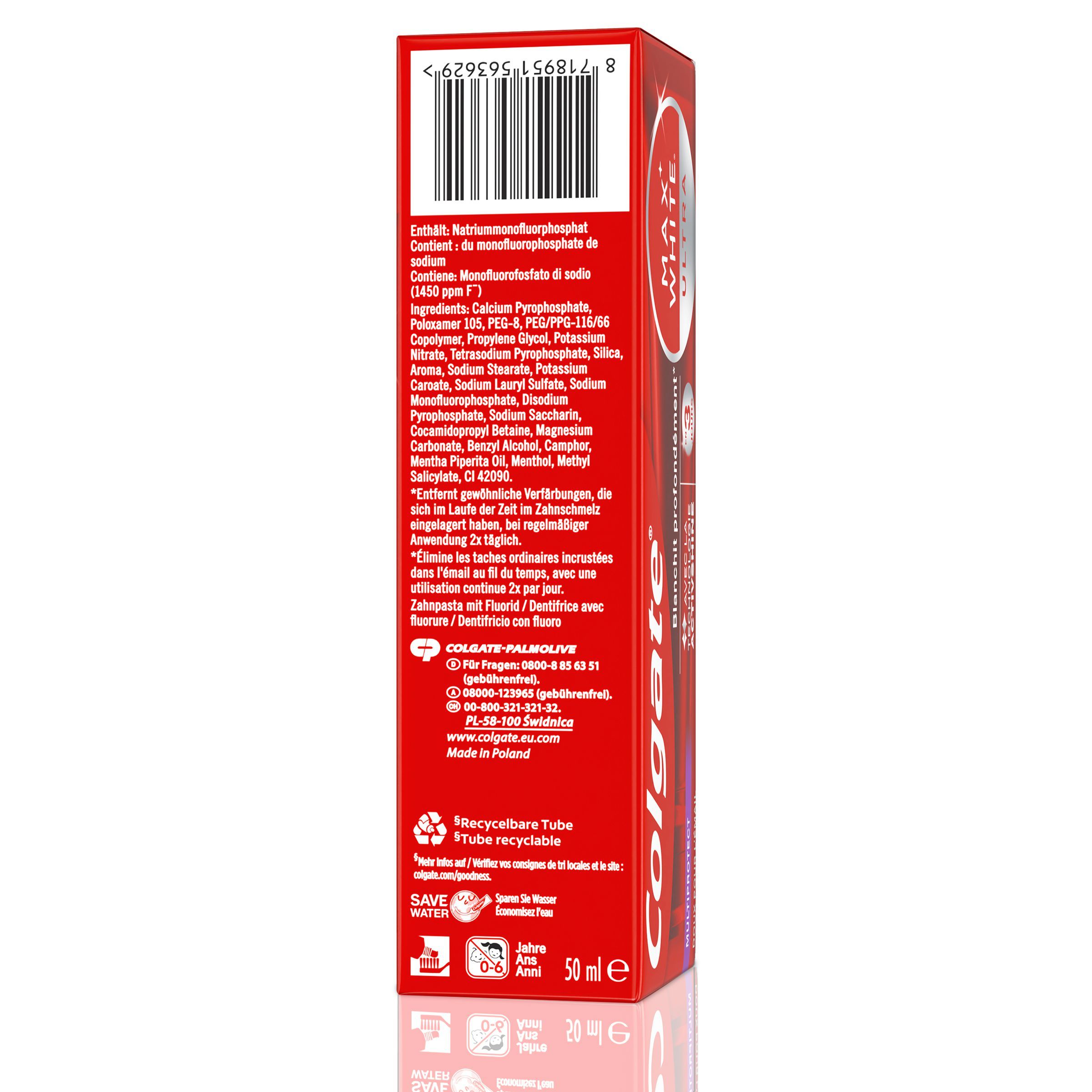 Colgate Max White Smile Restock Routine Set