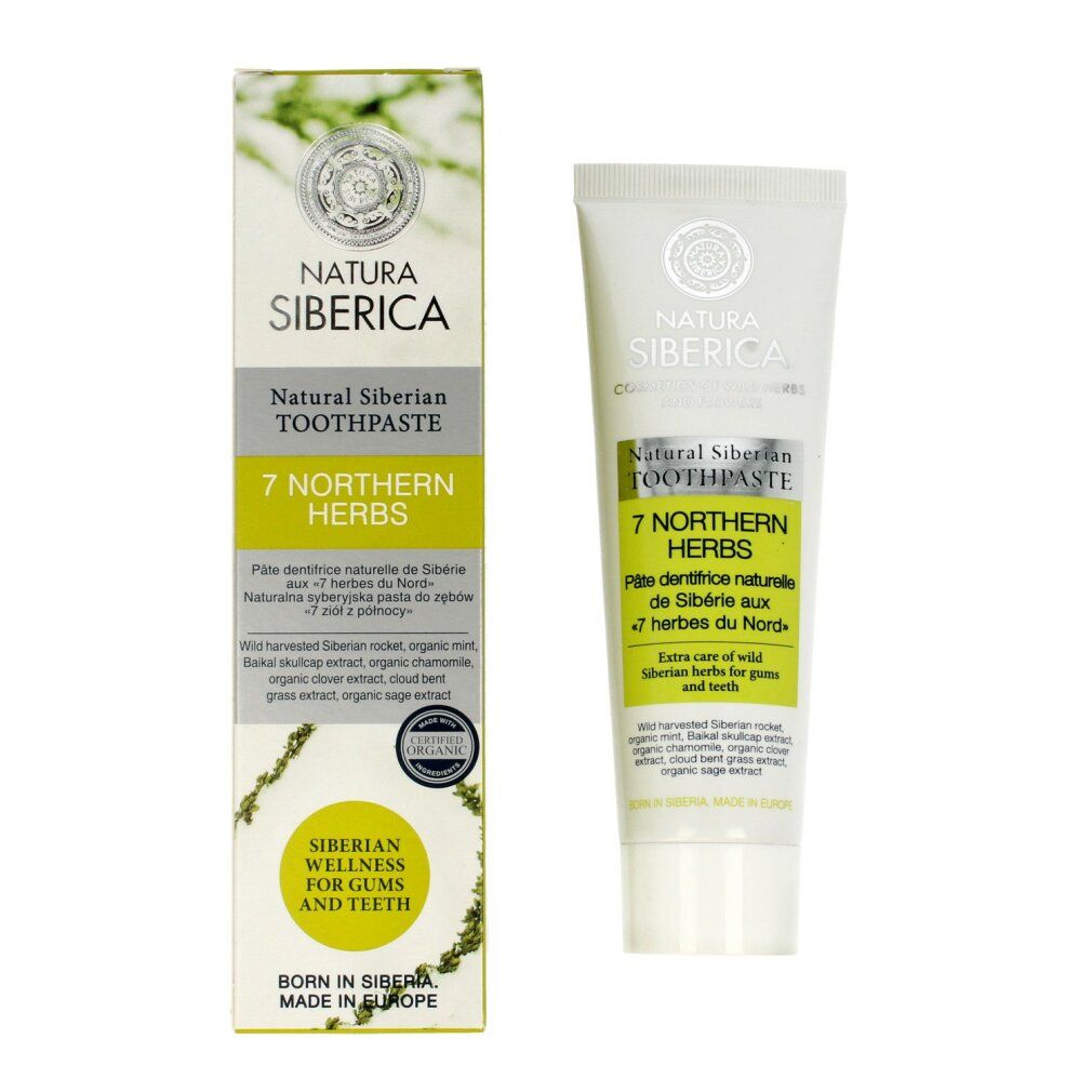 Natura Siberica Natural Siberian Toothpaste 7 Northern Herbs