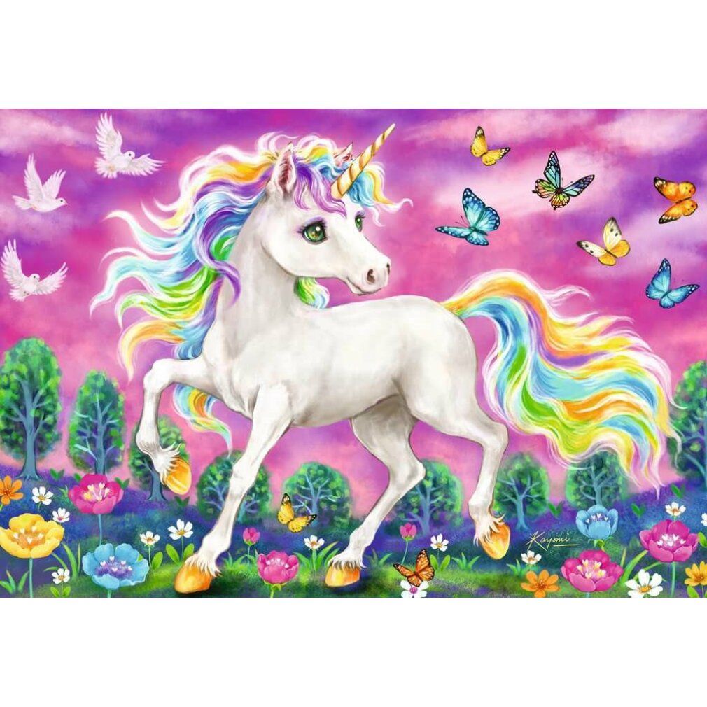 Ravensburger Puzzle Einhorn und Pegasus, 2x24tlg.