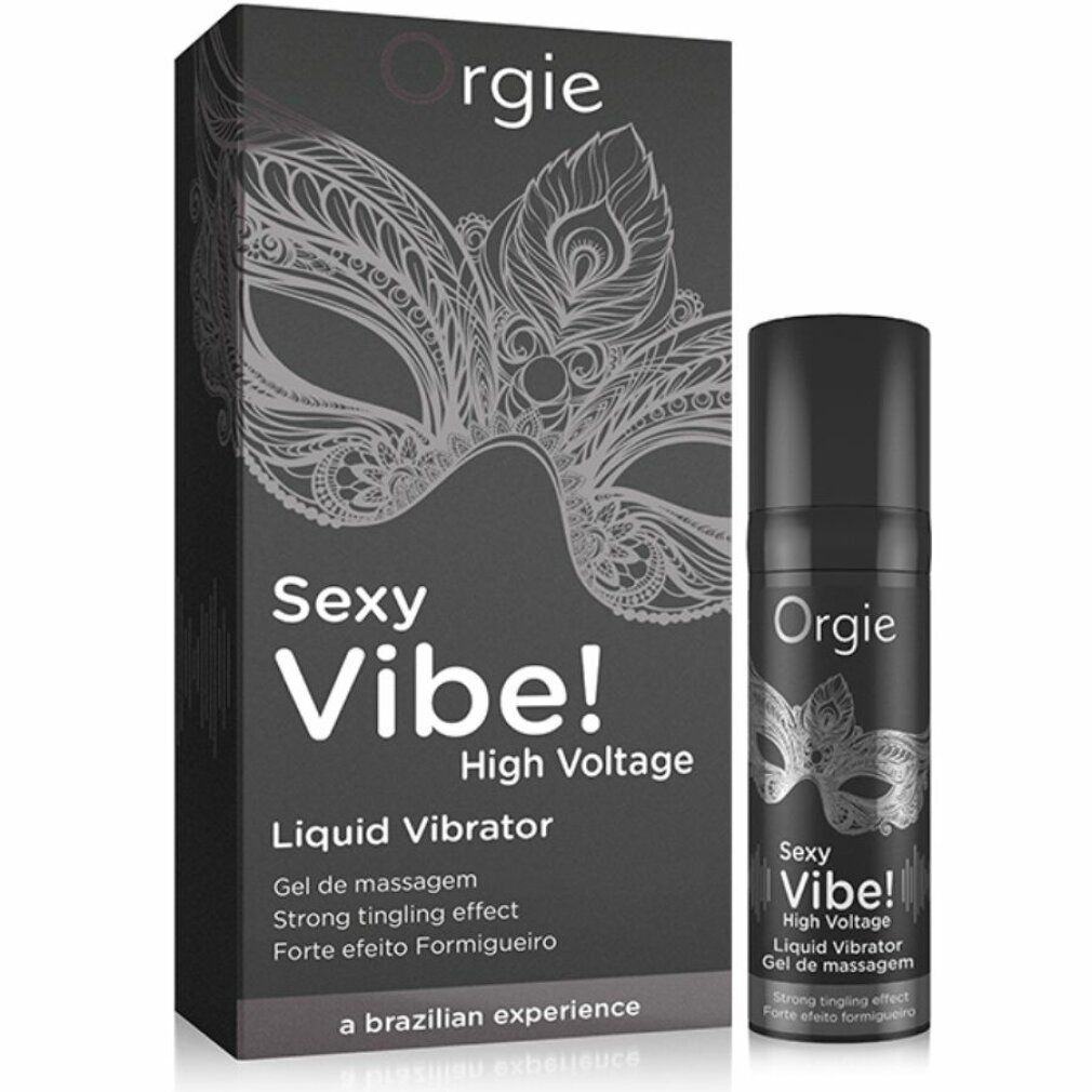 Stimulationsgel 'Sexy Vibe! High Voltage“ | Prickender Effekt | Orgie
