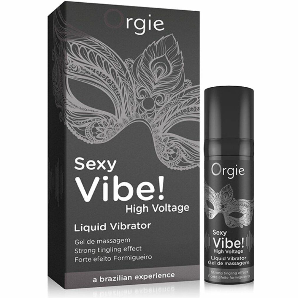 Stimulationsgel „Sexy Vibe! High Voltage“ | Prickender Effekt | Orgie