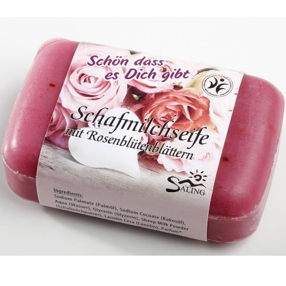 Saling Schafmilchseife Schön dass es dich gibt 100 g
