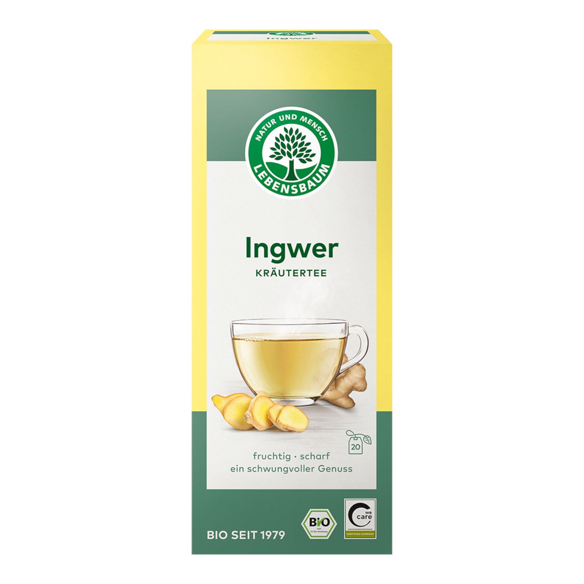 Bio Kräutertee Ingwer 30 g Tee