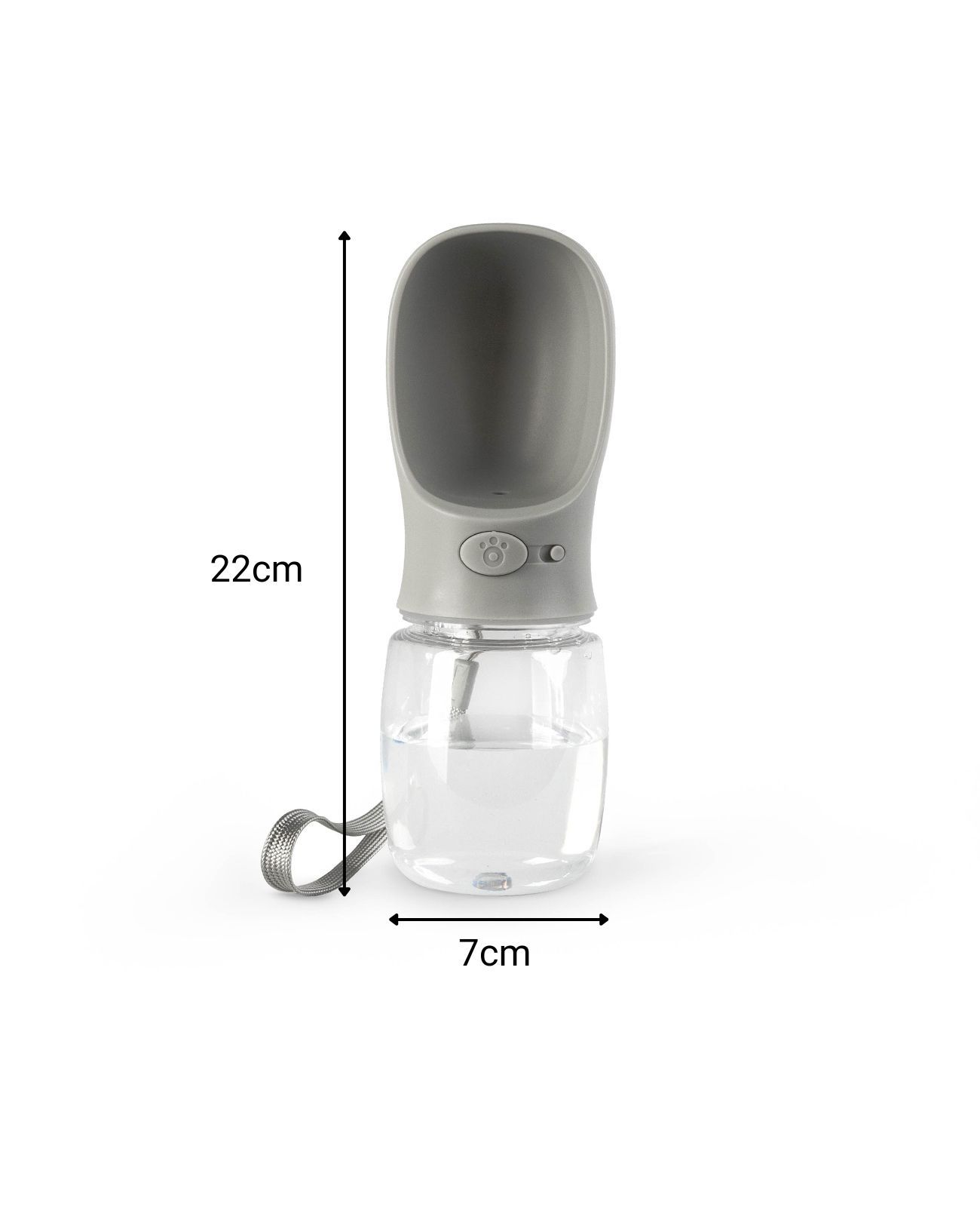 lionto Wasserflasche für Unterwegs