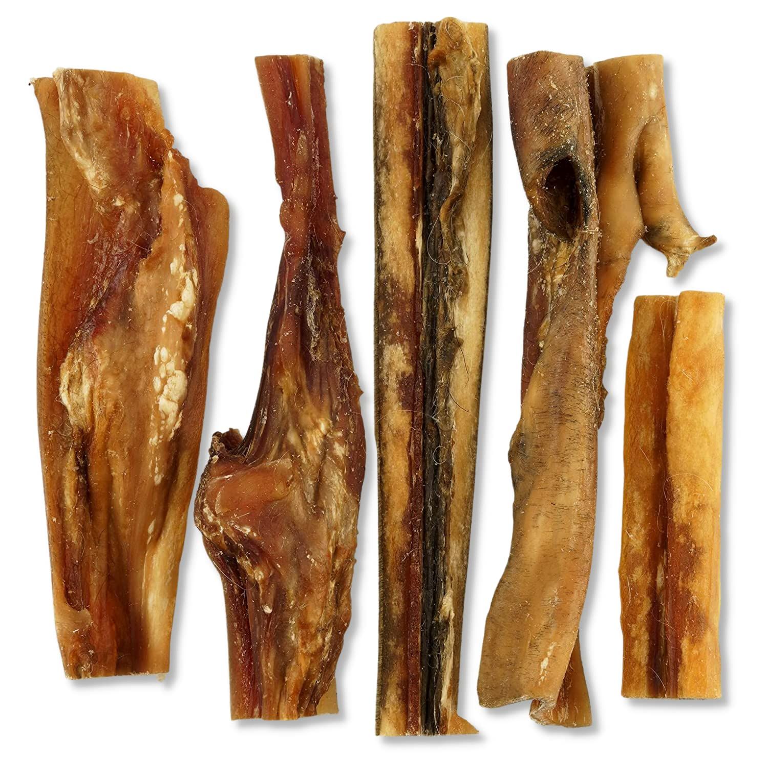 Supravit Rinderkopfhaut für Hunde |Rinderhaut gezogen und geschnitten | Kausnack