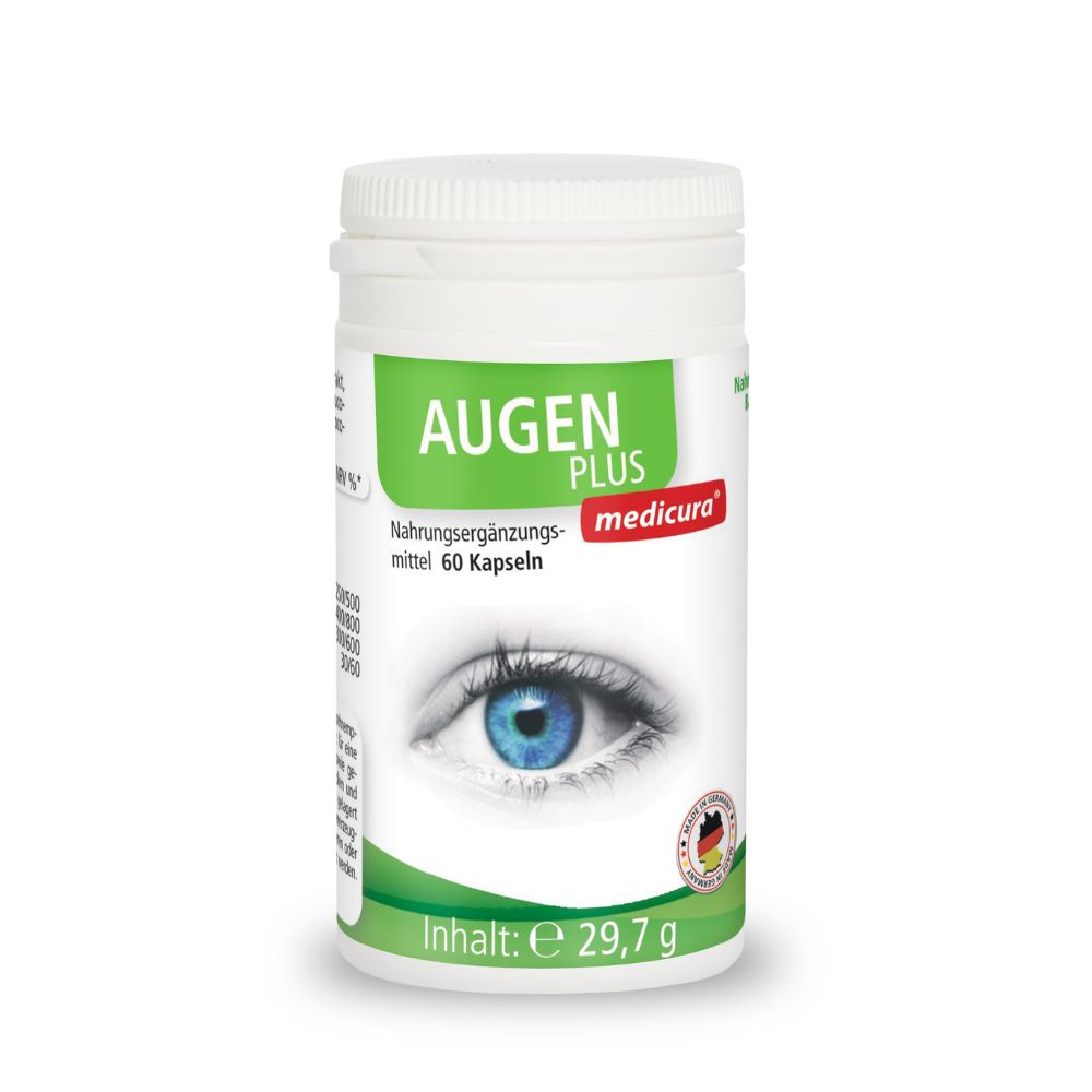 Medicura AG Augen Plus 29,7 g Kapseln