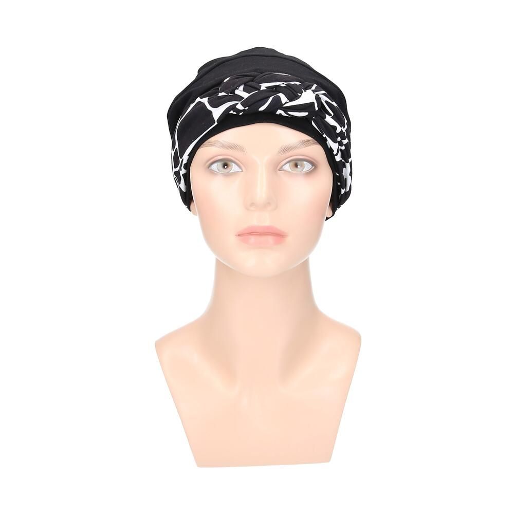 Turbanband Katja von Turbane - designs by Lofty in White/Black