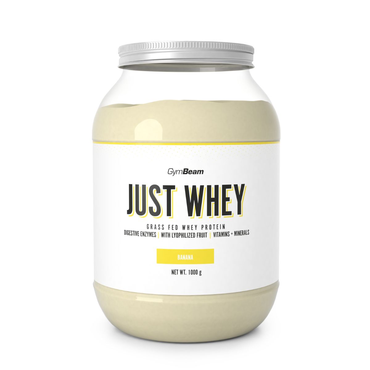 GymBeam Just Whey Molkenprotein aus Weidehaltung Pulver