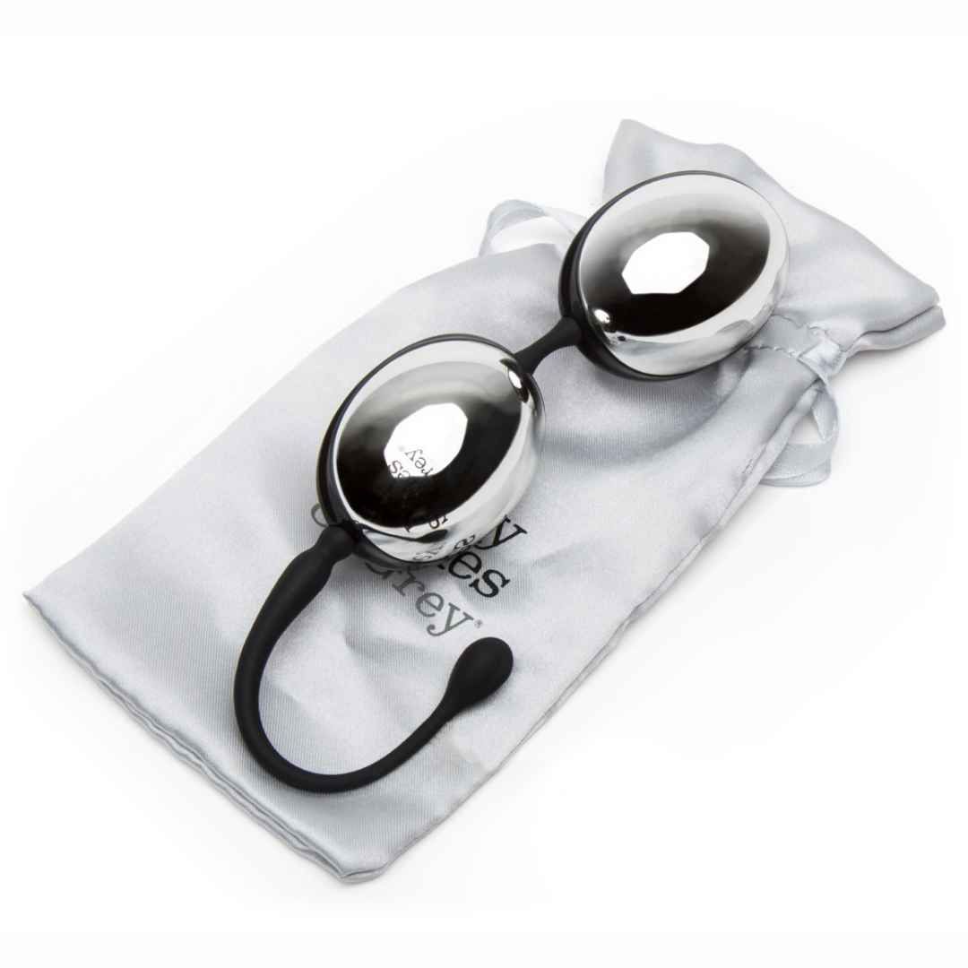 Liebeskugeln „Inner Goddess Silver Jiggle Balls“ | Fifty Shades of Grey